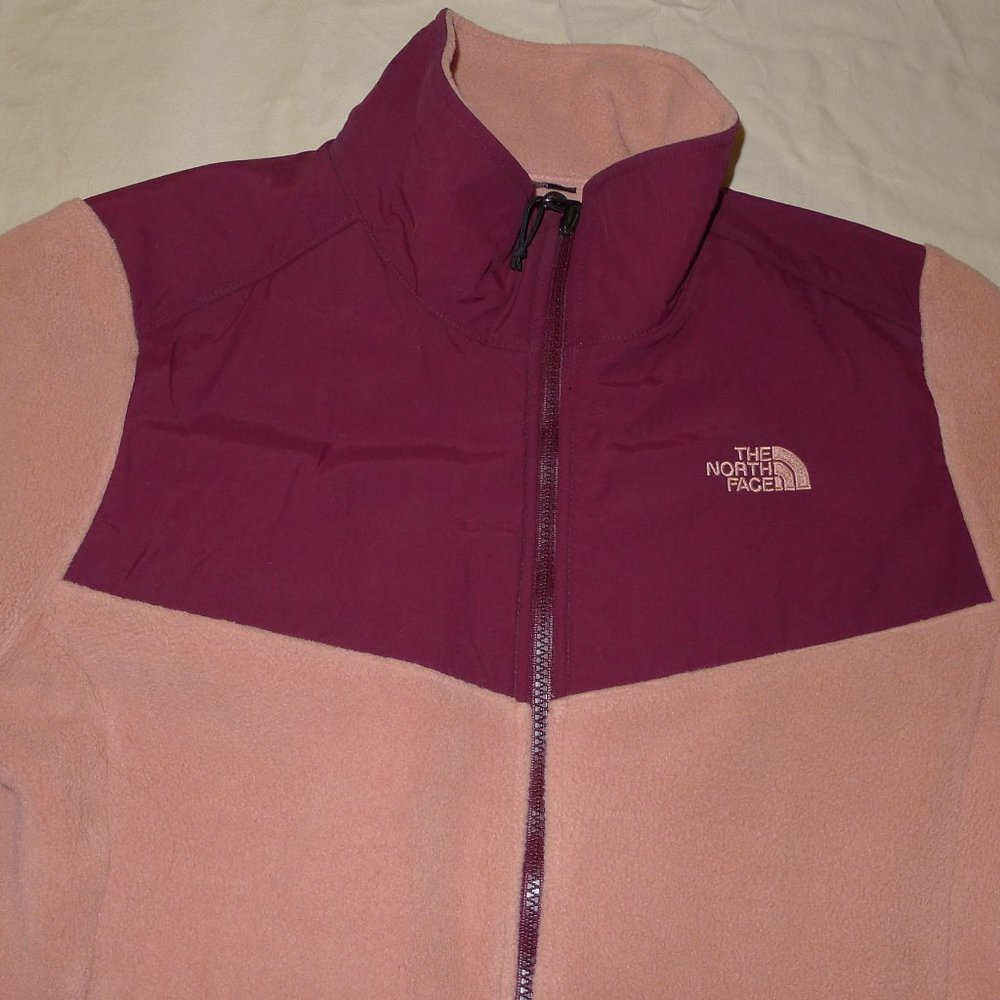 Pink North Face jacket